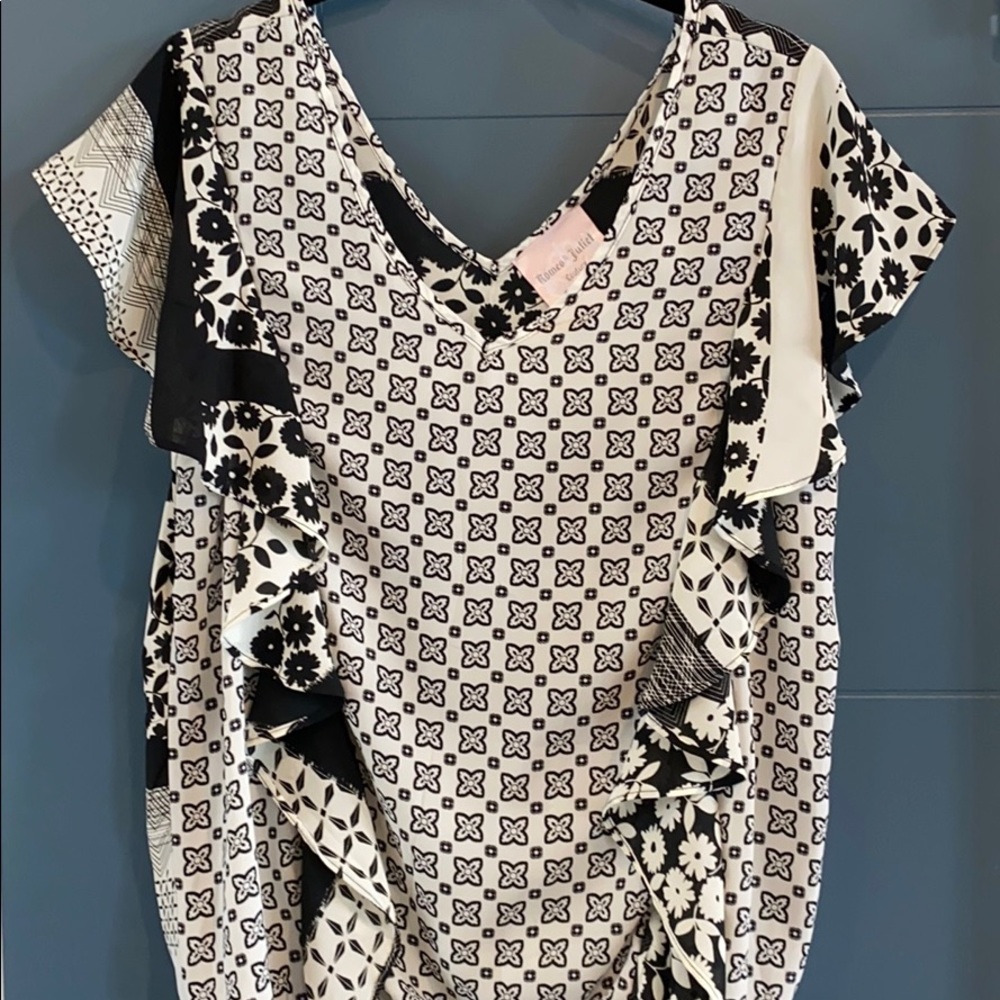 Flutter blouse